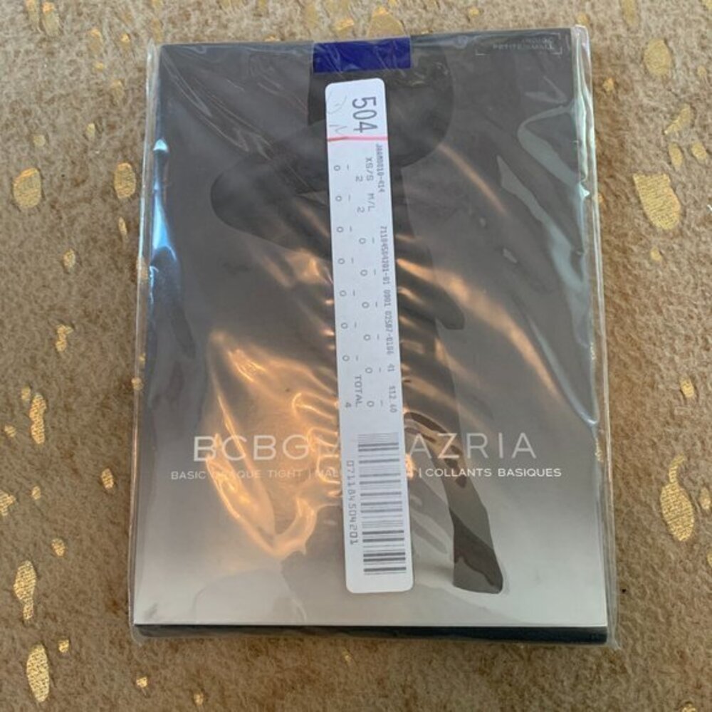 BCBG MaxAzria Opaque Tight, Indigo NWT XS/S